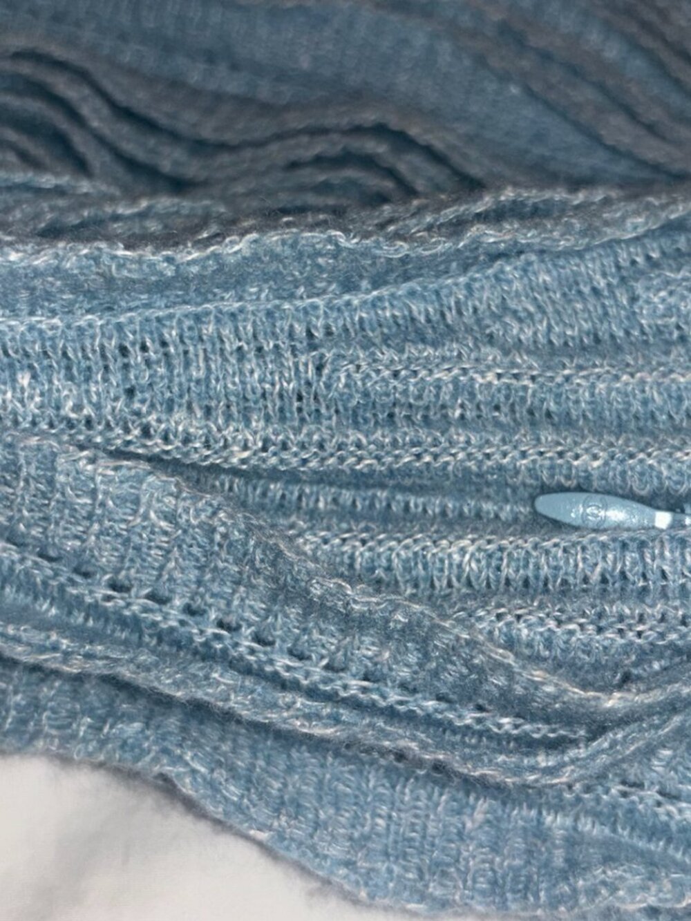 CHANEL Cashmere Blend Pleated Dress – Blue, 2013 Cruise Collection - Picture 6 of 11